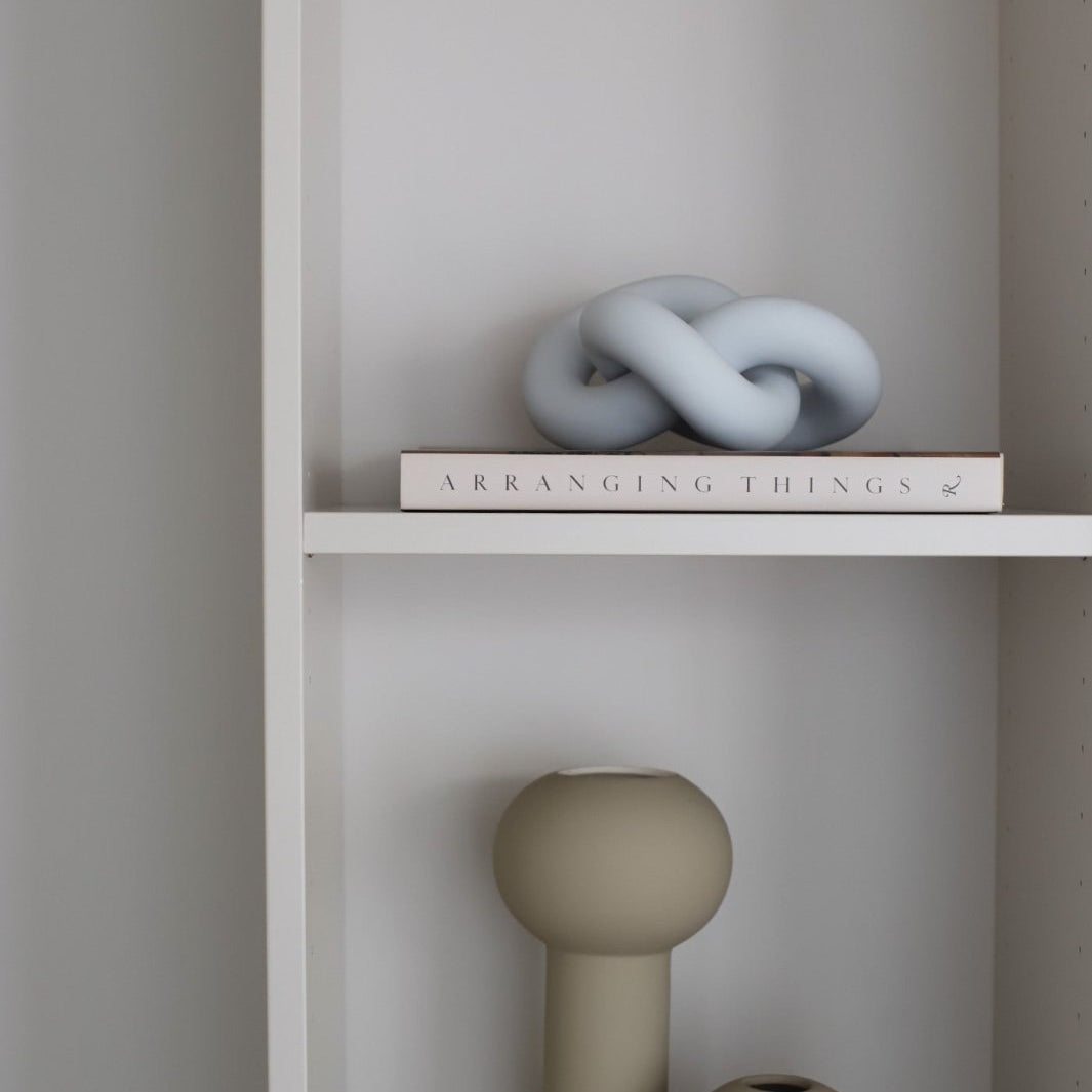 Cooee Design Knot Table Dekoration, Pale Blue - Azalea Home