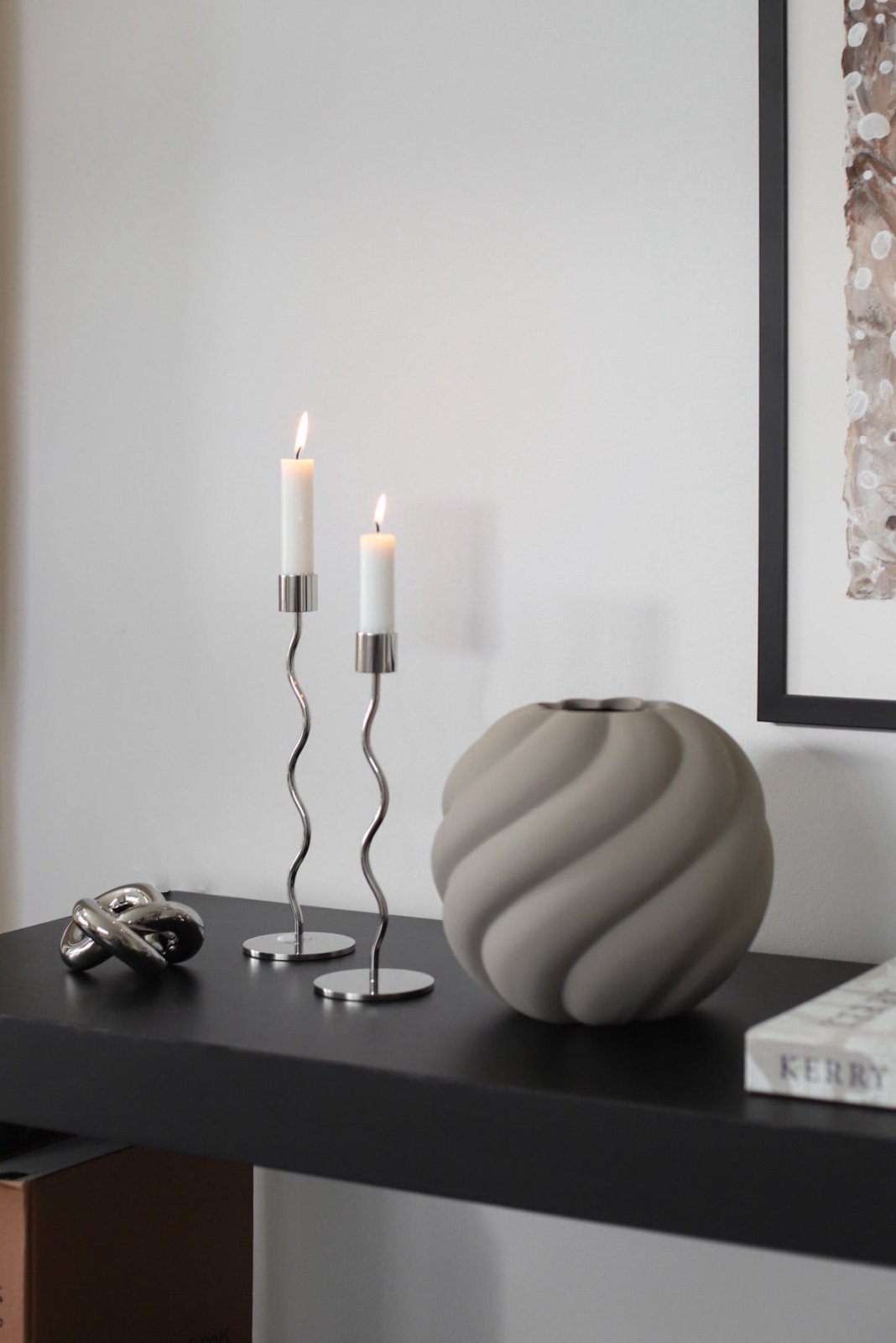 Cooee Design Knot Table Dekoration, Silver - Azalea Home