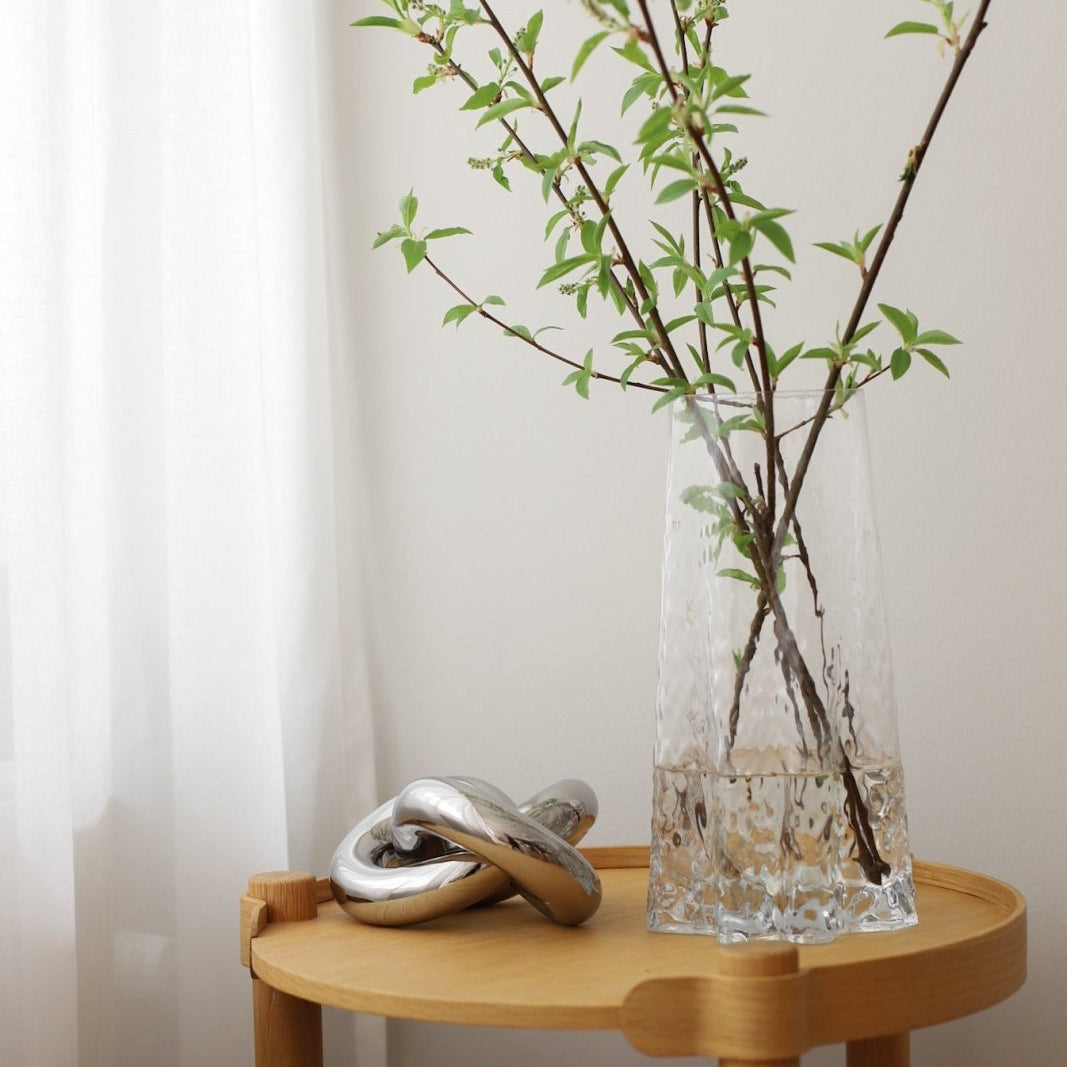 Cooee Design Knot Table Dekoration, Silver - Azalea Home