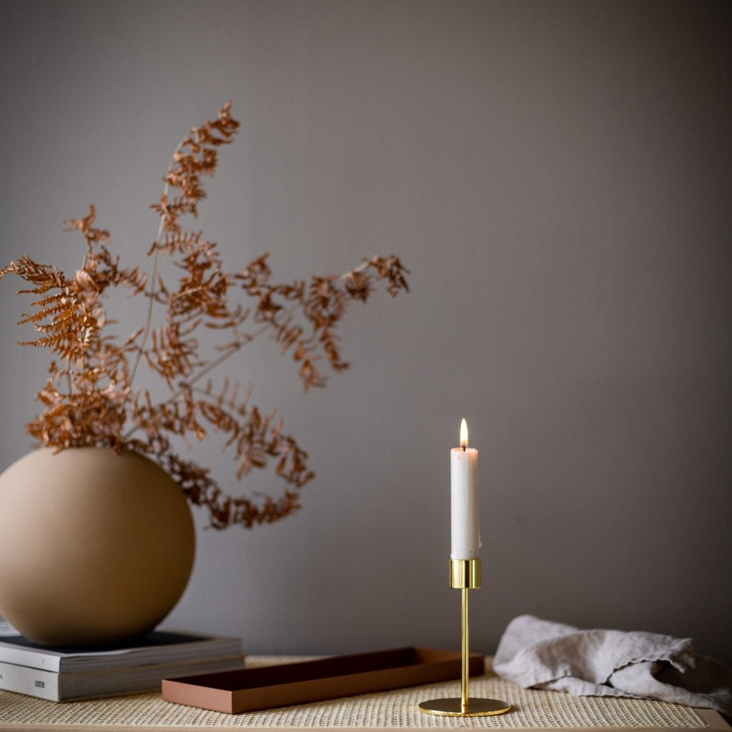 Cooee Design Ljusstake 13cm, Mässing - Azalea Home