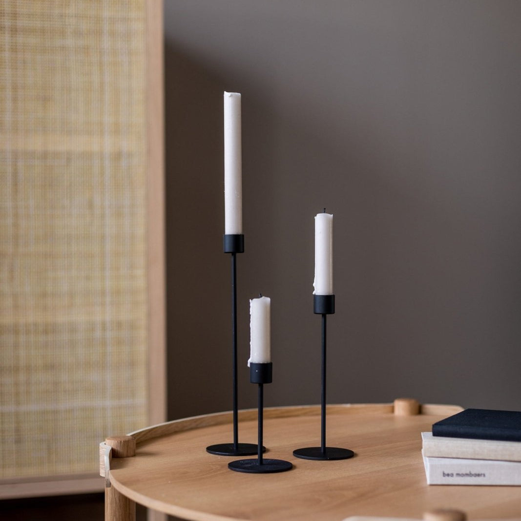 Cooee Design Ljusstake 21cm, Svart - Azalea Home