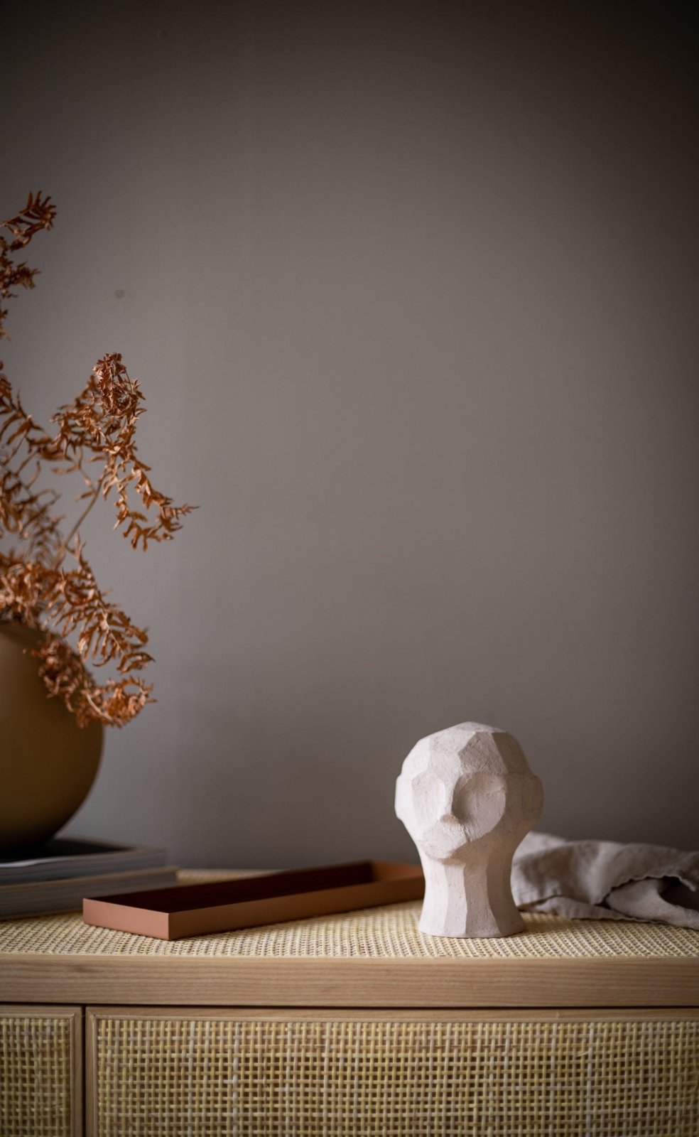 Cooee Design OLUFEMI Skulptur, Limestone - Azalea Home