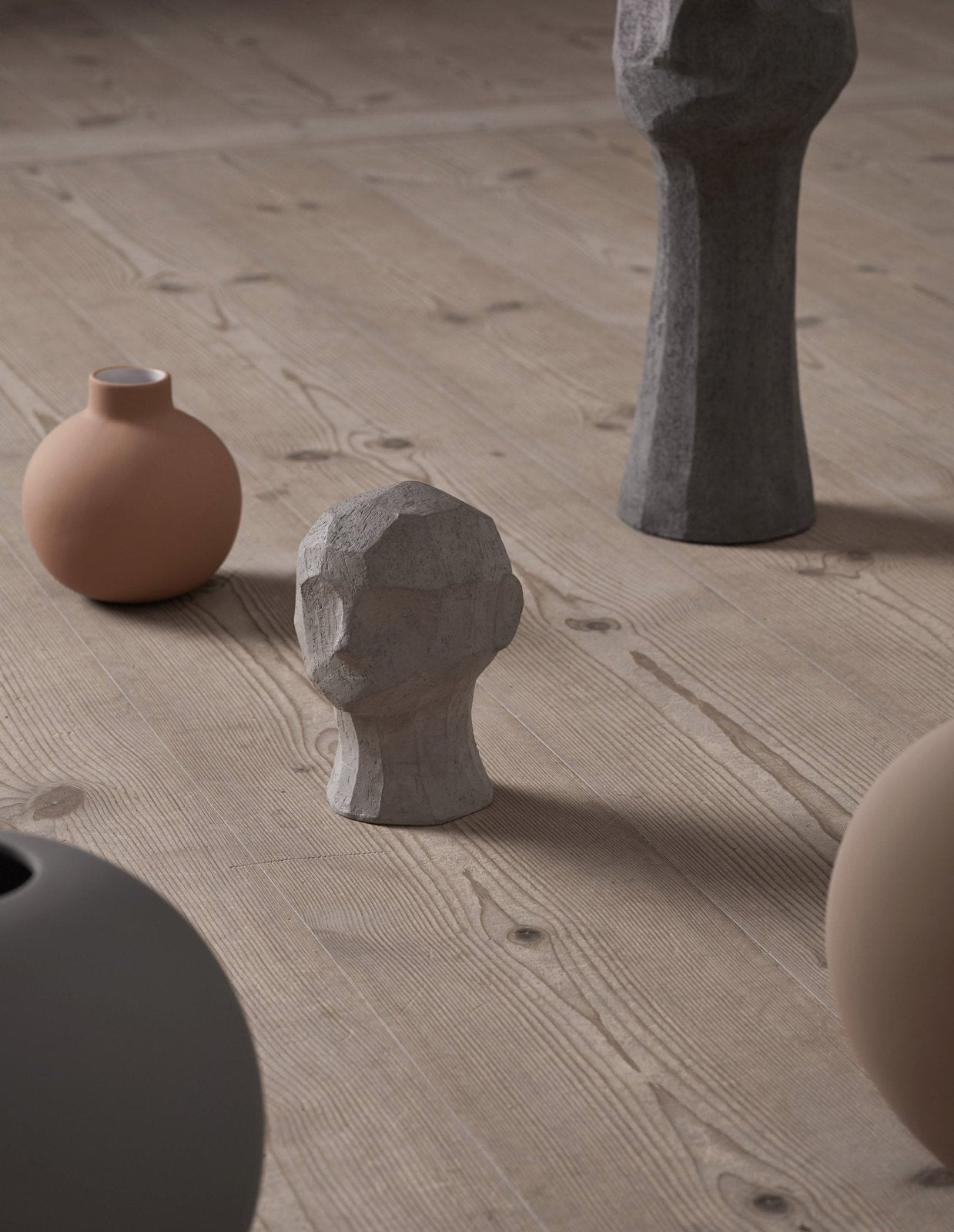 Cooee Design OLUFEMI Skulptur, Limestone - Azalea Home
