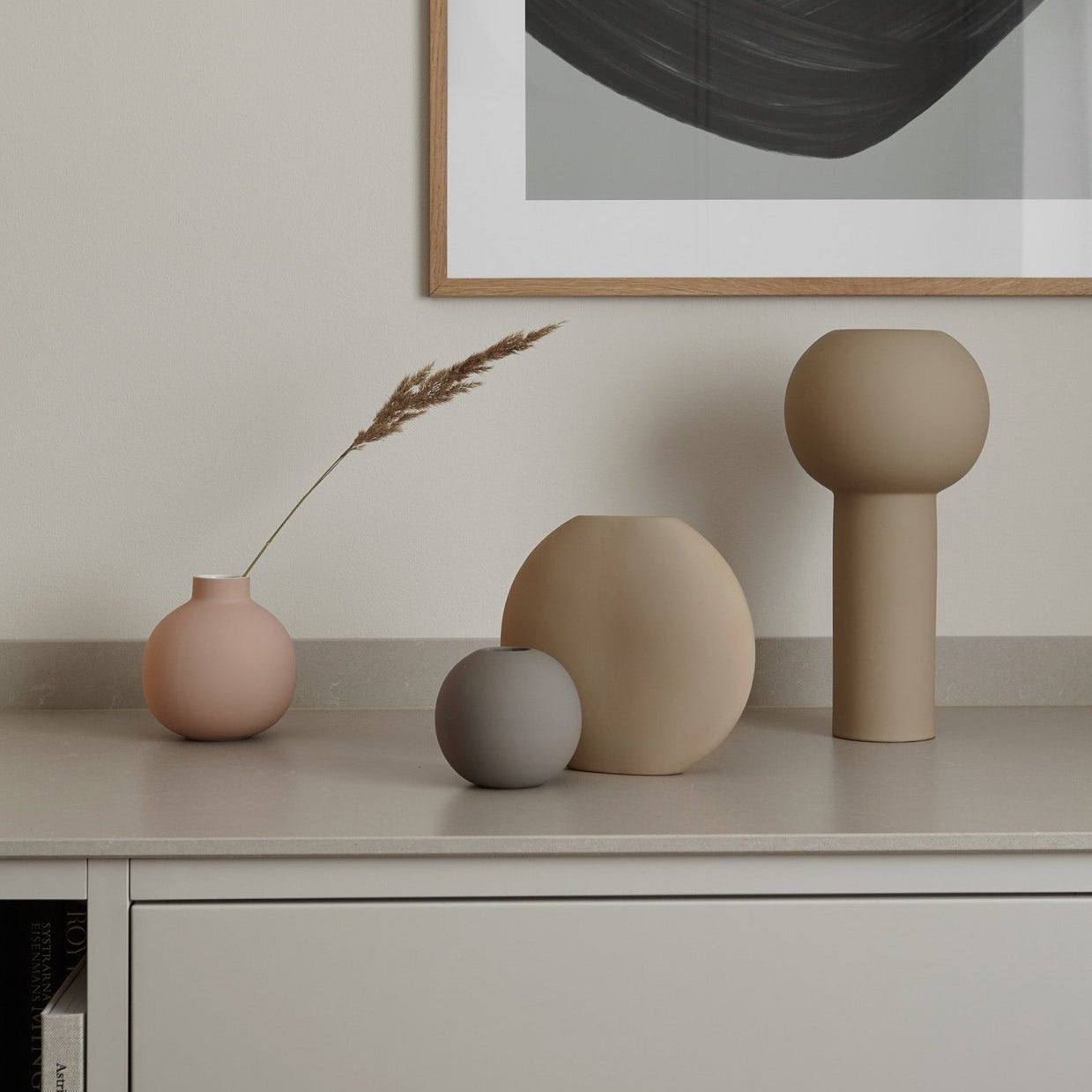 Cooee Design Pastille Vas 20cm, Grå - Azalea Home
