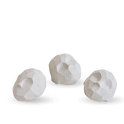 Cooee Design Pebble Heads Skulptur 3 - Pack, Limestone - Azalea Home