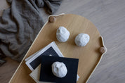 Cooee Design Pebble Heads Skulptur 3 - Pack, Limestone - Azalea Home