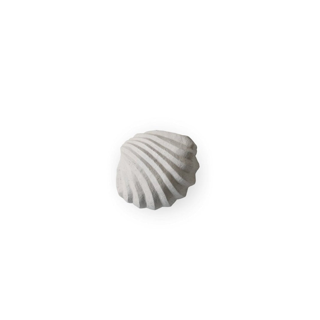 Cooee Design The Clam Shell Skulptur, Limestone - Azalea Home