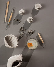 Cooee Design The Genesis Shells Skulptur, Limestone - Azalea Home