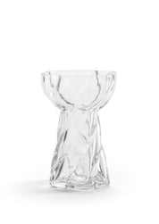 Cooee Design Twist Bulb Vas 12cm, Klar - Azalea Home