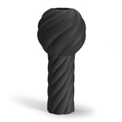 Cooee Design Twist Pillar Vas 34cm, Svart - Azalea Home
