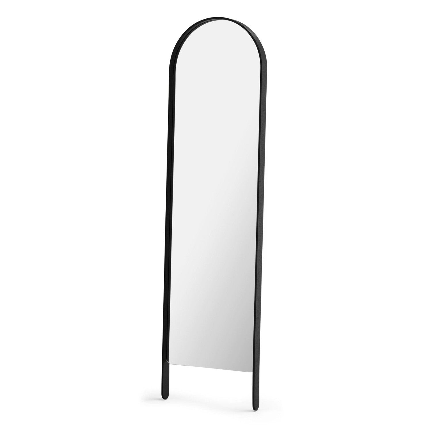 Cooee Design Woody Golvspegel, Svart - Azalea Home