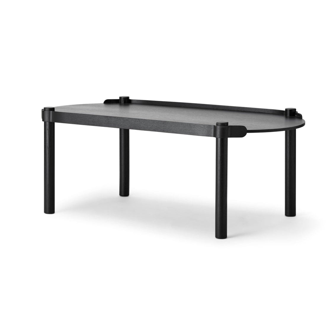 Cooee Design Woody Soffbord 105x50cm, Svart - Azalea Home