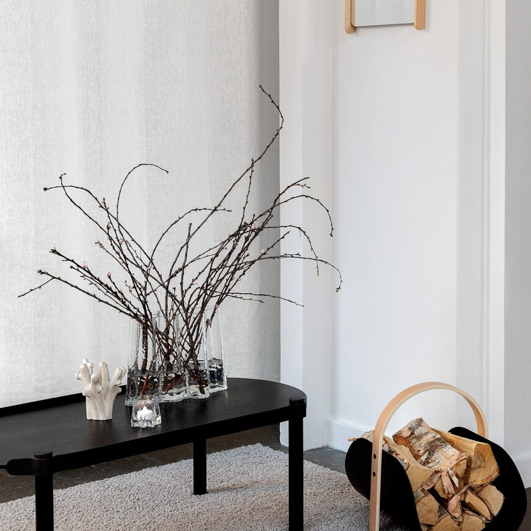 Cooee Design Woody Soffbord 105x50cm, Svart - Azalea Home
