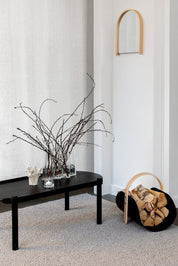 Cooee Design Woody Soffbord 105x50cm, Svart - Azalea Home
