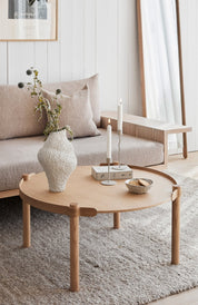 Cooee Design Woody Soffbord Ø80cm, Ek - Azalea Home