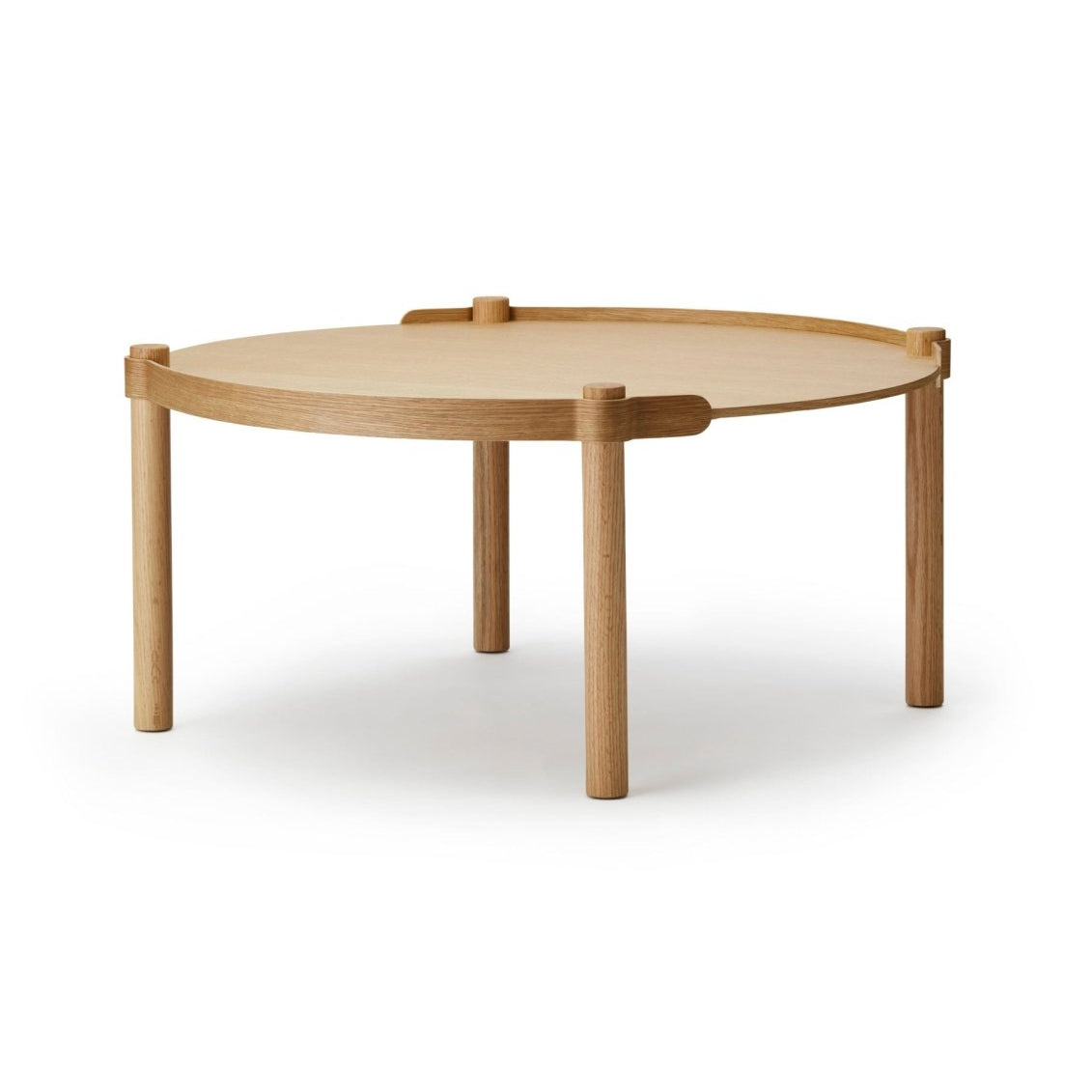 Cooee Design Woody Soffbord Ø80cm, Ek - Azalea Home