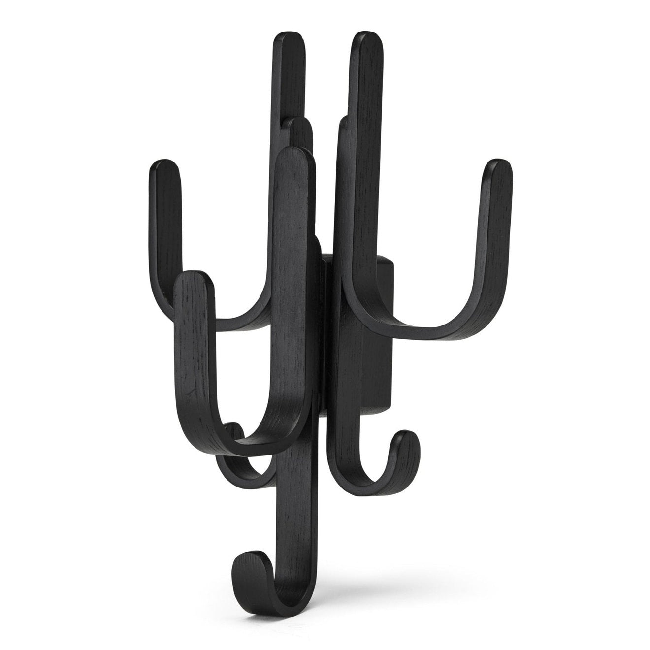 Cooee Design Woody Väggkrok 3 in 1, Svart - Azalea Home