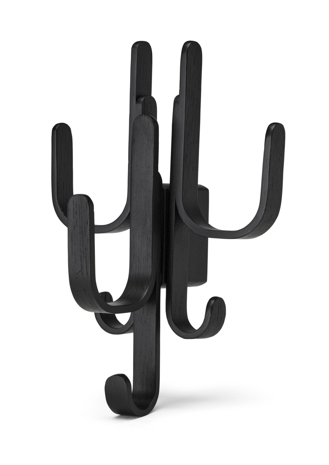 Cooee Design Woody Väggkrok 3 in 1, Svart - Azalea Home