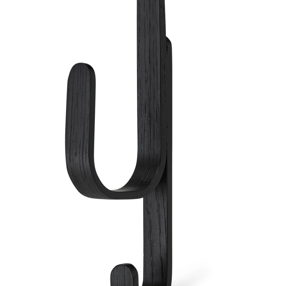 Cooee Design Woody Väggkrok, Svart - Azalea Home