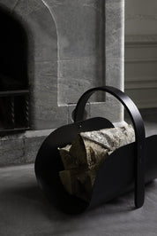 Cooee Design Woody Vedkorg, Svart - Azalea Home