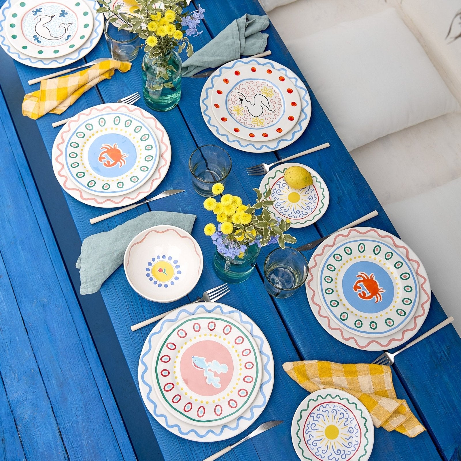 Costa Nova Asiett Summer Blizz Crab - Azalea Home