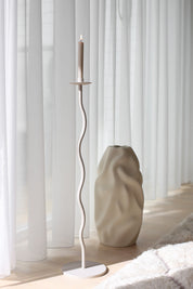 Curved Ljusstake 85cm, Sand
