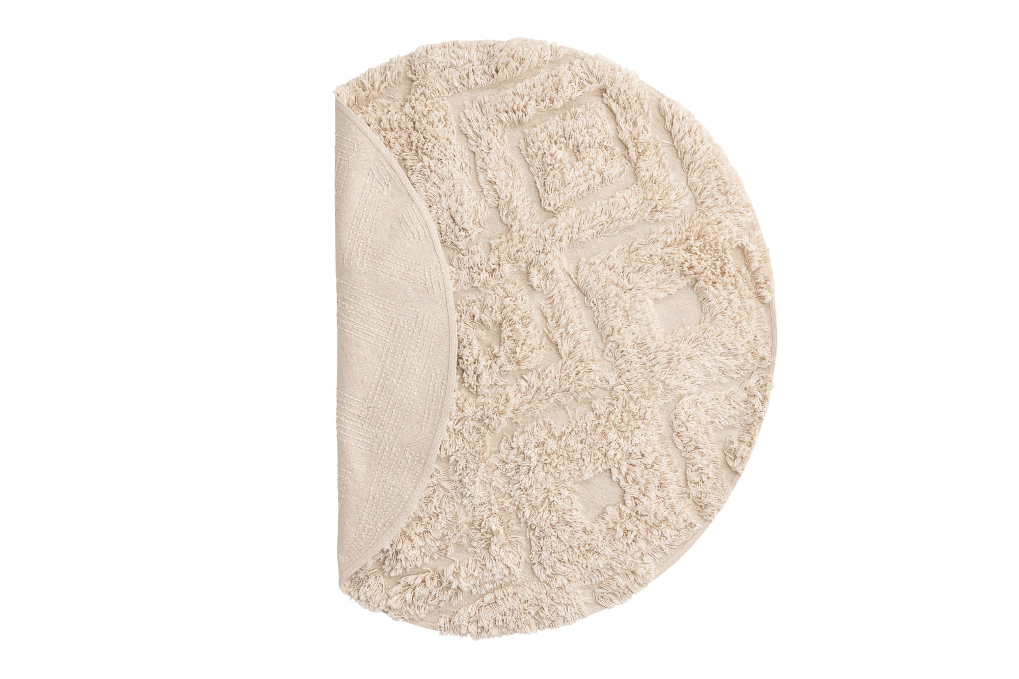 Hilma Badrumsmatta Ø60, Offwhite