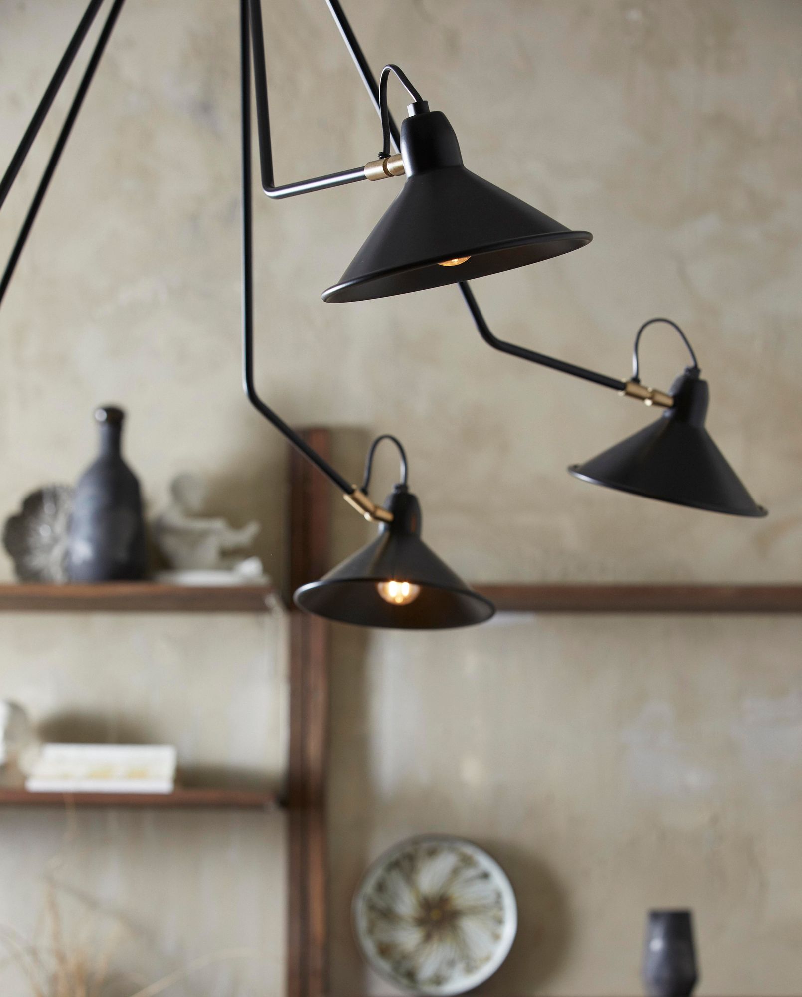 BRIMO Taklampa, Svart