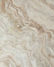 ERIE Matbord Marmor ø140cm, Vit