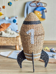 MINI Cosmina Korg med Lock, Natur