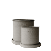 PLANT POT Kruka small 2-Pack, beige