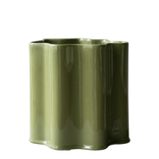 FILTER Kruka Small H22cm, Shiny Green