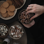 BASE Irregular Ø12 Skål, Nougat