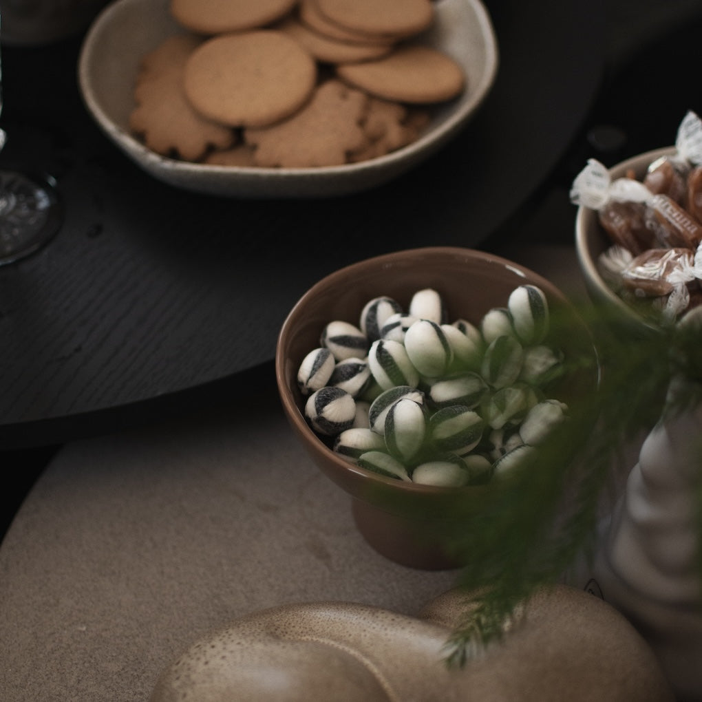 BASE Irregular Ø12 Skål, Nougat
