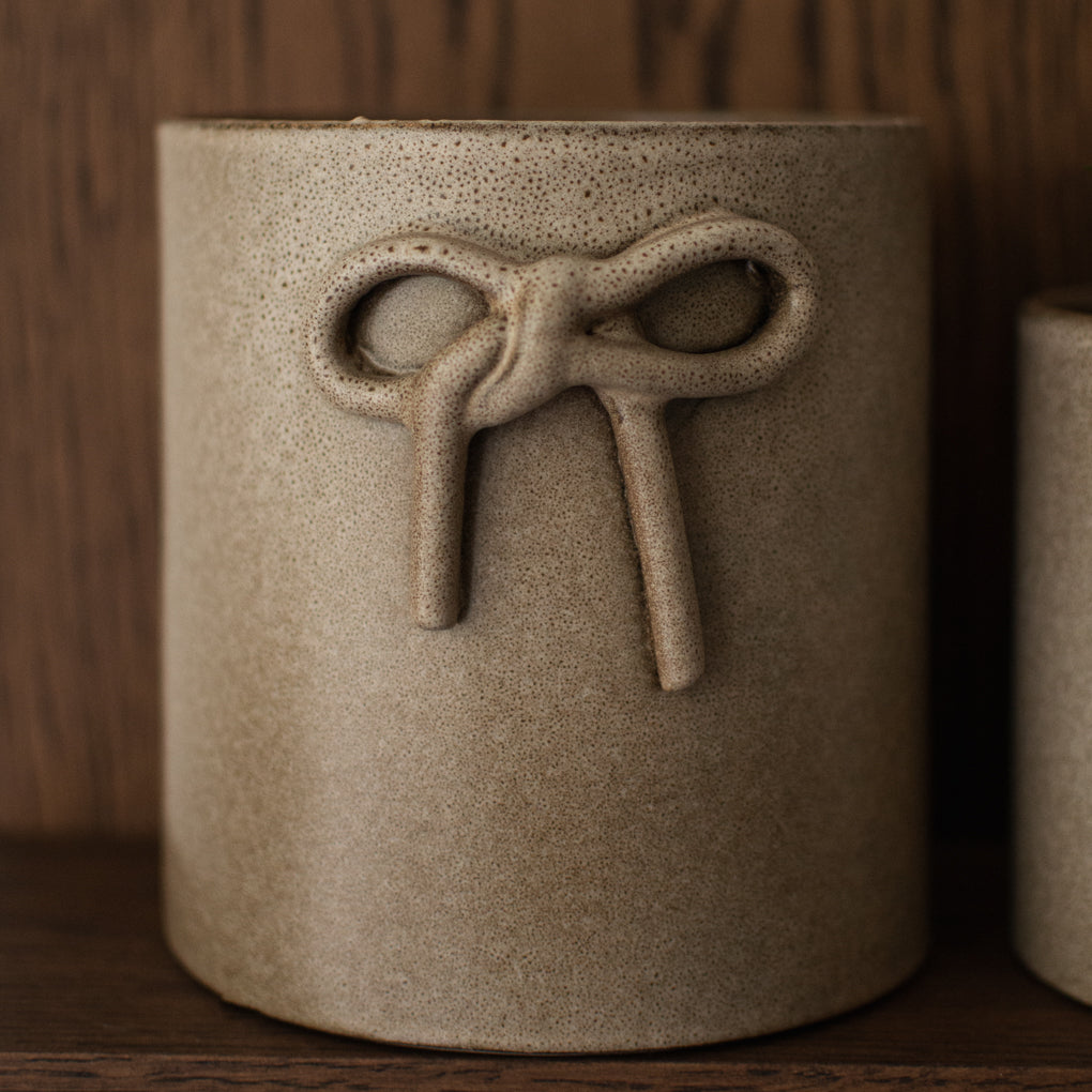 BOW Kruka Large H14cm, Beige