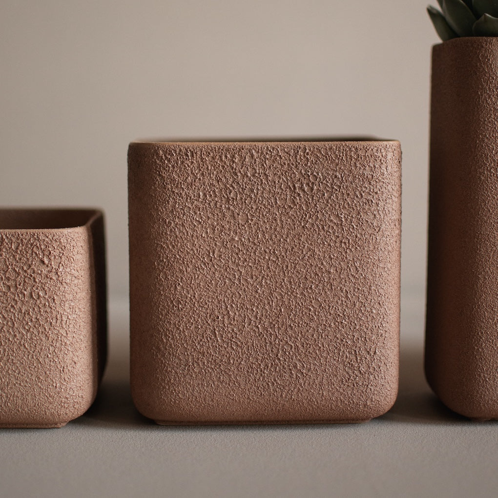 CUBE Kruka Small H15cm, Sand