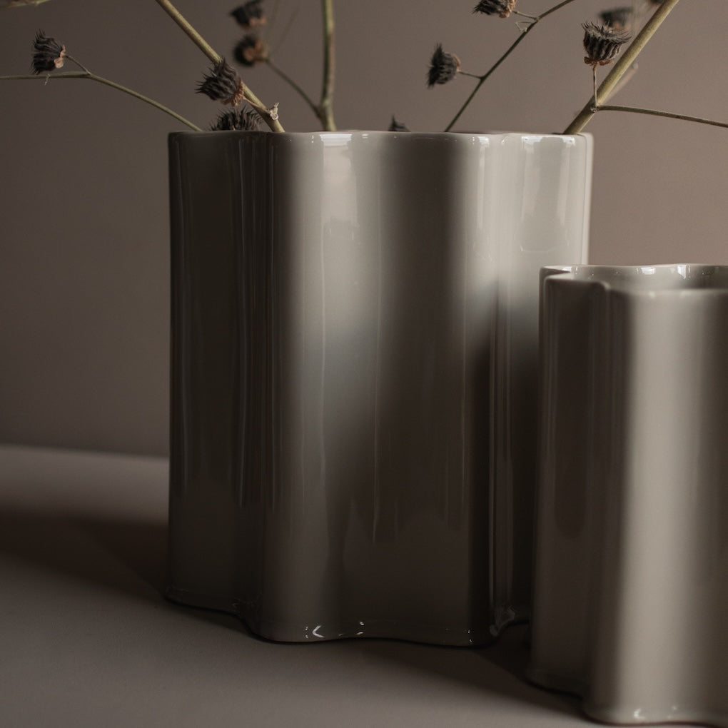 FILTER Kruka Large H28cm, Shiny Mole
