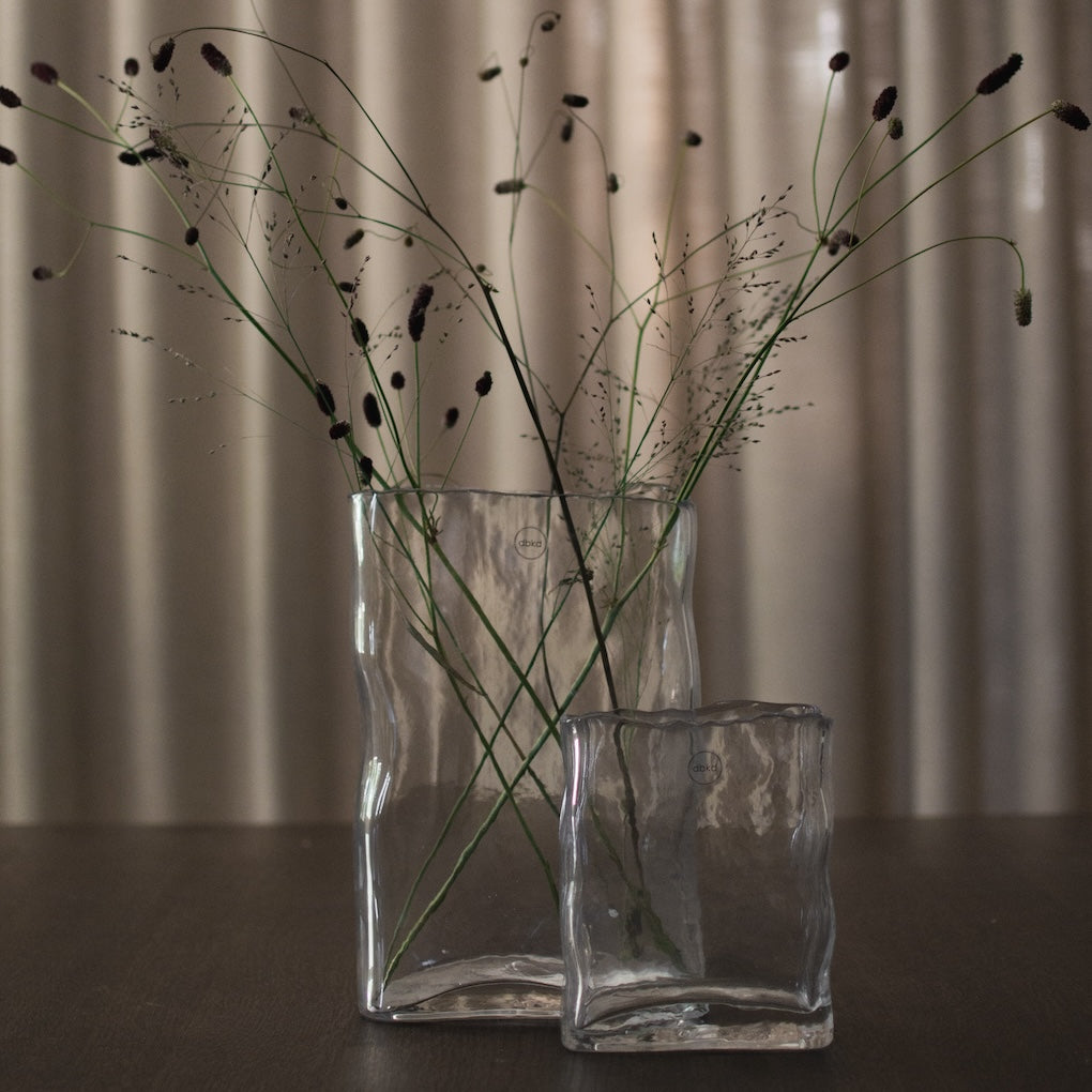 MEADOW Vas Large H30cm, Klar