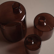 PIPE Vas Large 14cm, dark red