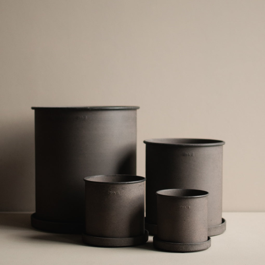 PLANT POT Kruka small 2-Pack, Brun