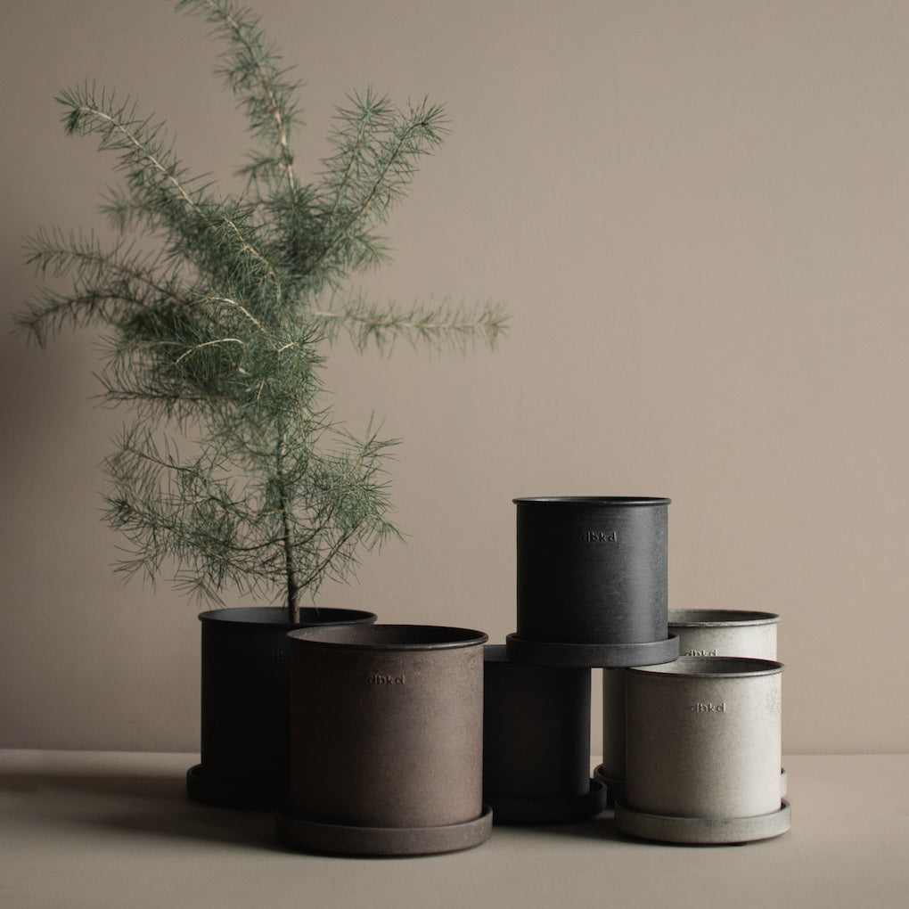 PLANT POT Kruka small 2-Pack, beige