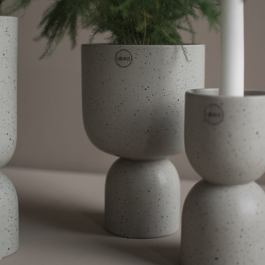 POST Kruka Small Ø13, mole dot