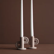 SWIRL Similar Ljusstake, nude