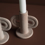 SWIRL Similar Ljusstake, nude
