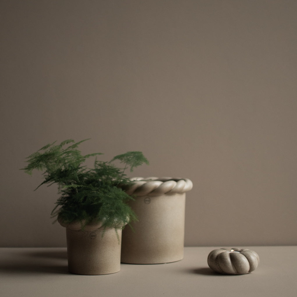 TWINE Kruka Ø22, beige