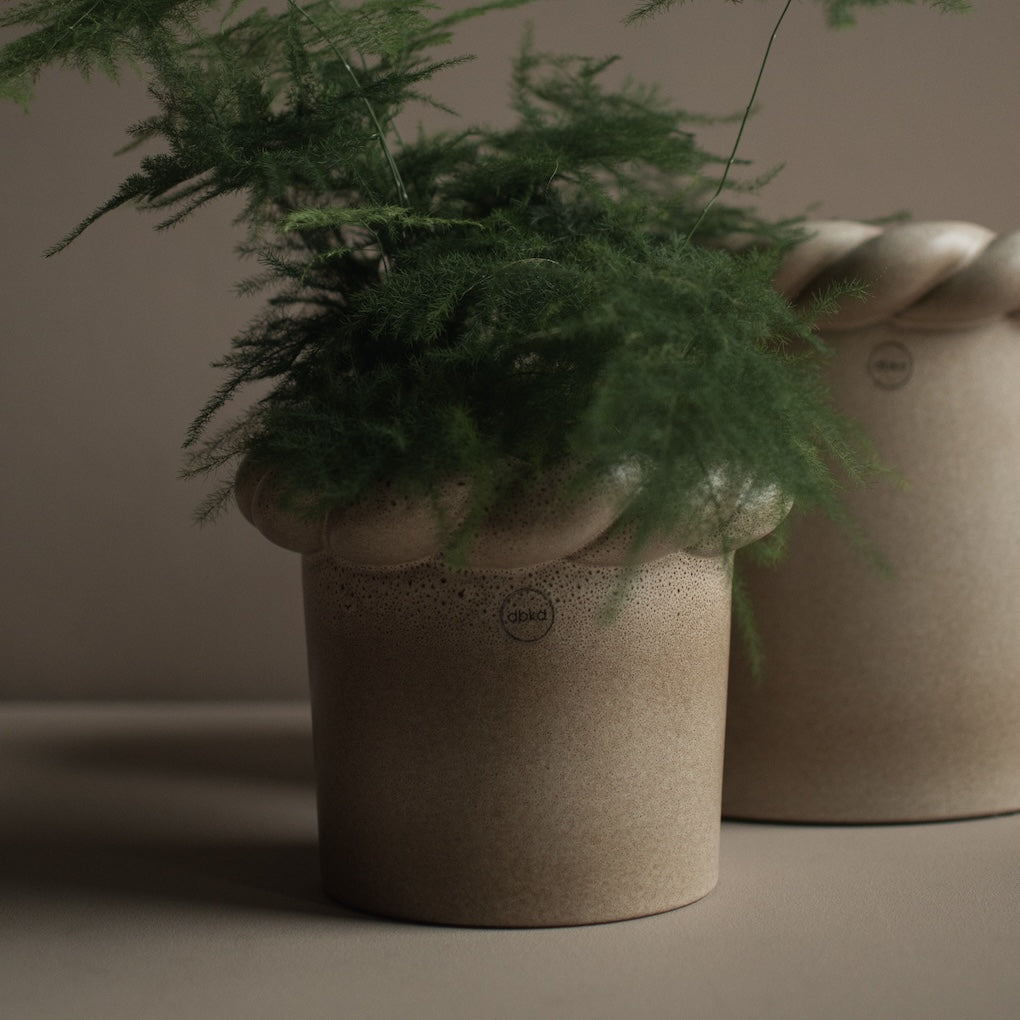 TWINE Kruka Ø14, beige