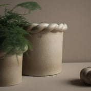 TWINE Kruka Ø22, beige