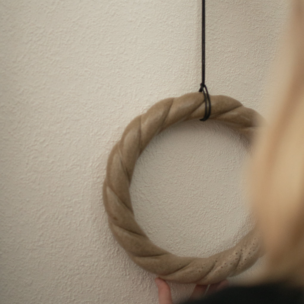 TWINE Krans Ø27, beige