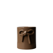 BOW Kruka Small H11cm, Shiny Nougat