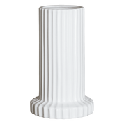 STRIPE Vas, shiny white